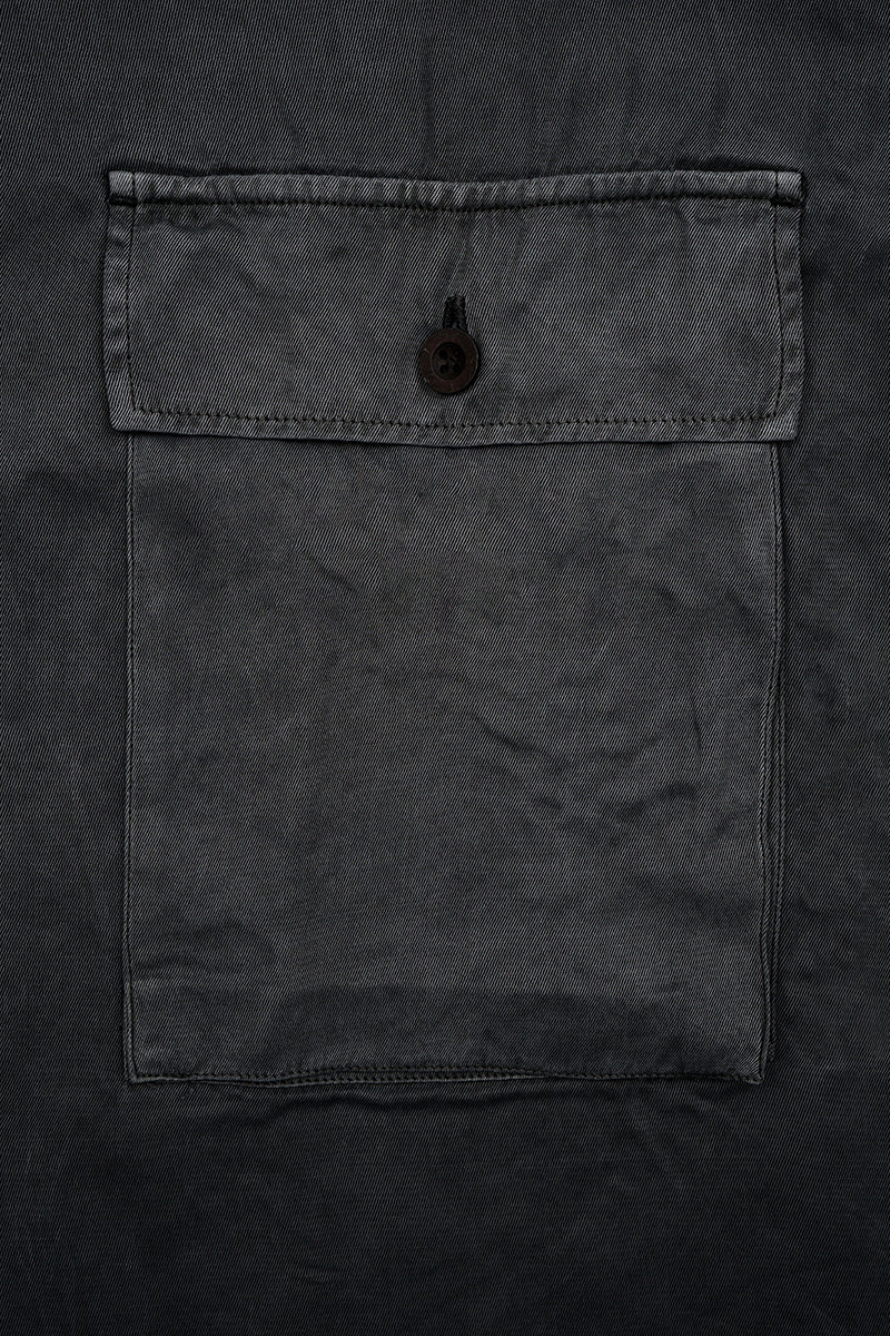 【ナイジェル・ケーボン】MAN / アーミーシャツ - レーヨンピグメント / ARMY SHIRT S/S - RAYON PIGMENT