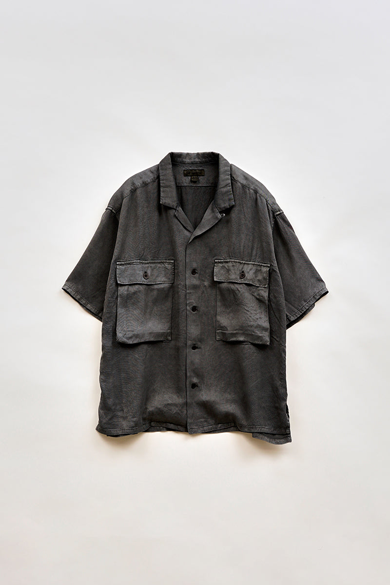 【ナイジェル・ケーボン】MAN / アーミーシャツ - レーヨンピグメント / ARMY SHIRT S/S - RAYON PIGMENT