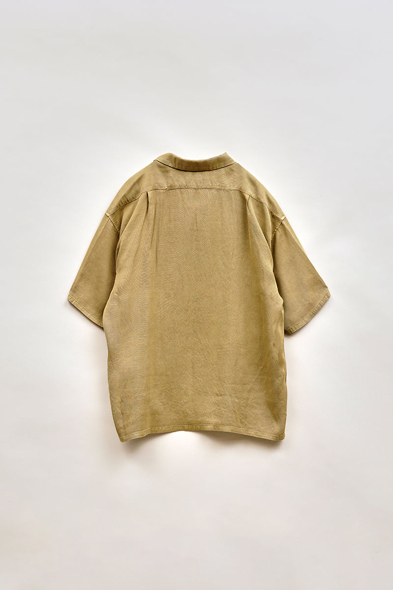 【ナイジェル・ケーボン】MAN / アーミーシャツ - レーヨンピグメント / ARMY SHIRT S/S - RAYON PIGMENT