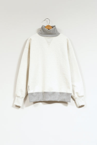 【ナイジェル・ケーボン】MAN / ハイネックスウェットシャツ - 20.5オンス / HIGH NECK SWEAT SHIRT - 20.5oz