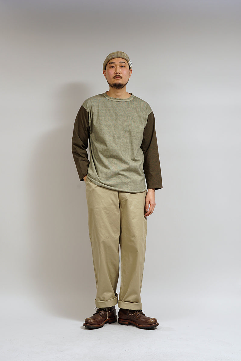 【ナイジェル・ケーボン】UNISEX / ベースボールTシャツ - ピグメント / BASEBALL T-SHIRT - PIGMENT