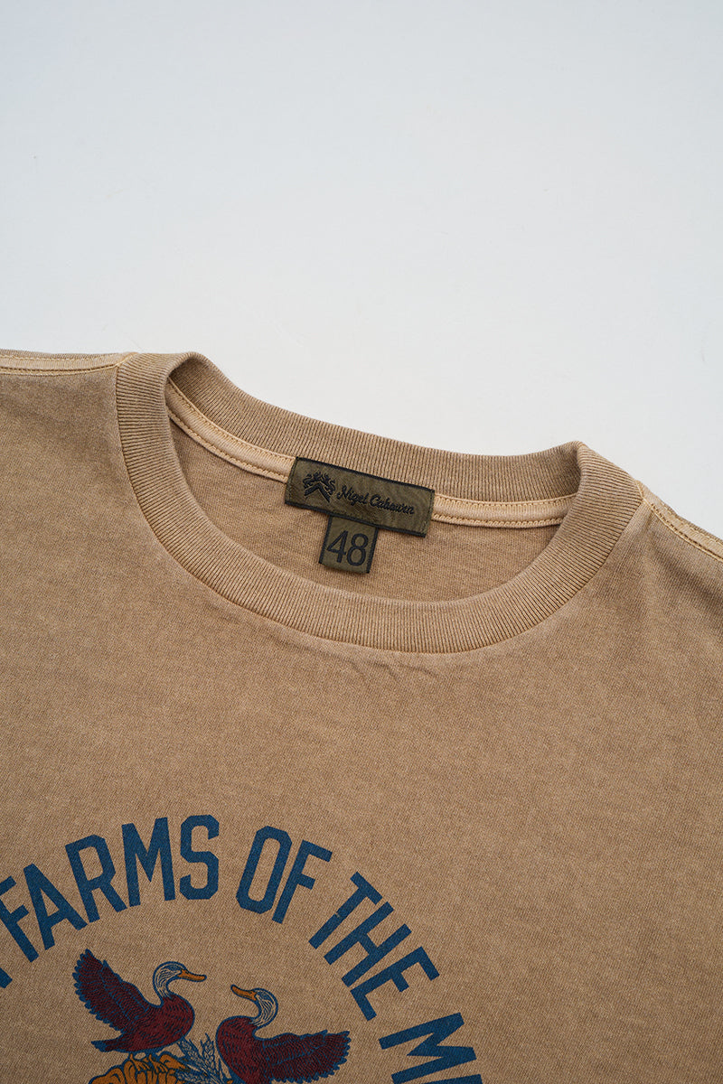 【ナイジェル・ケーボン】MAN / 6オンス プリントTシャツ / 6oz PRINT T-SHIRT - FARMER