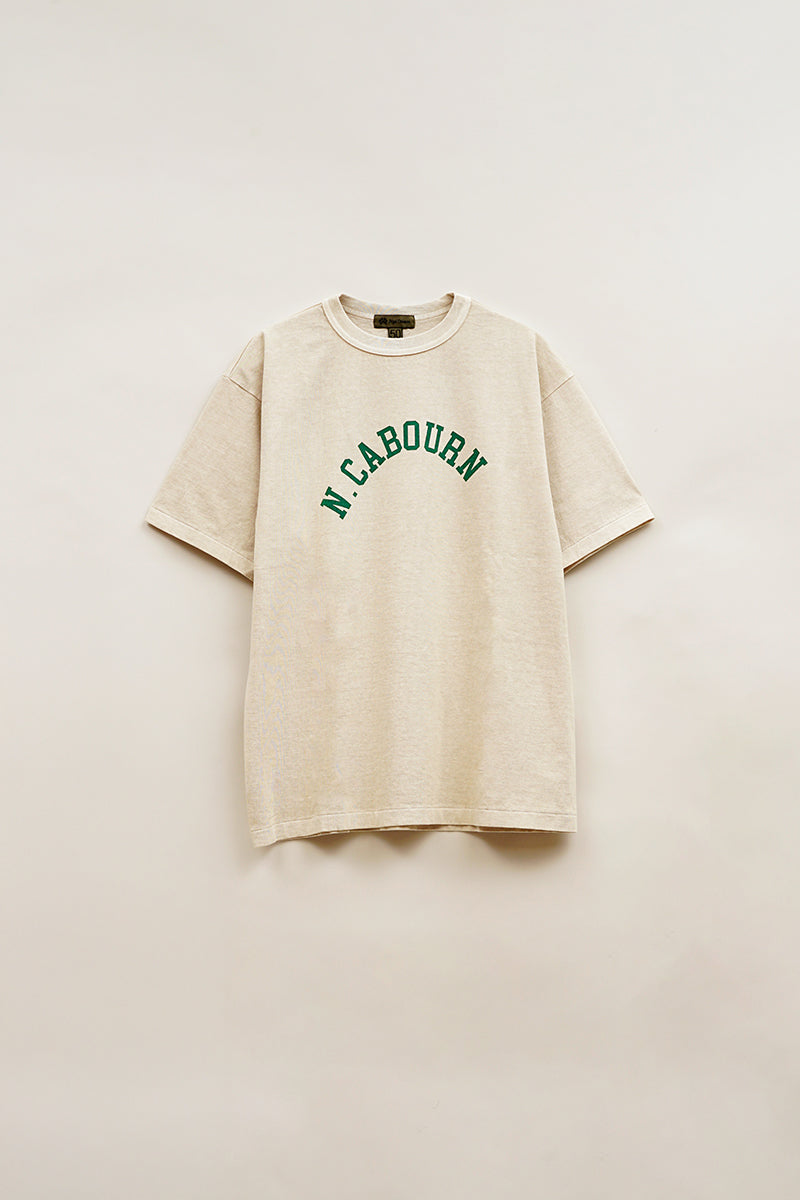 【ナイジェル・ケーボン】MAN /  6オンス プリントTシャツ/ 6oz PRINT T-SHIRT - N.CABOURN