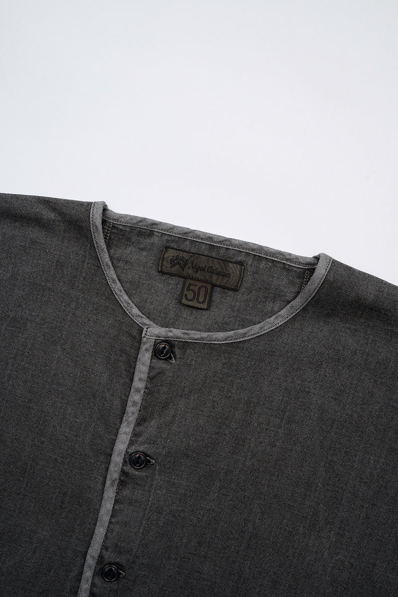 【ナイジェル・ケーボン】MAN / 7.8オンス ヘンリーTシャツ - ピグメント / 7.8oz HENLEY T-SHIRT - PIGMENT