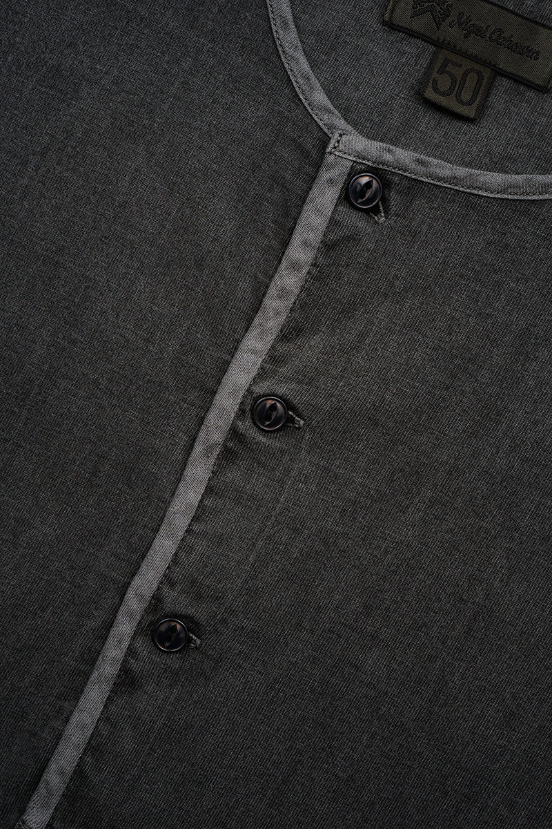 ナイジェル・ケーボン】MAN / 7.8オンス ヘンリーTシャツ - ピグメント