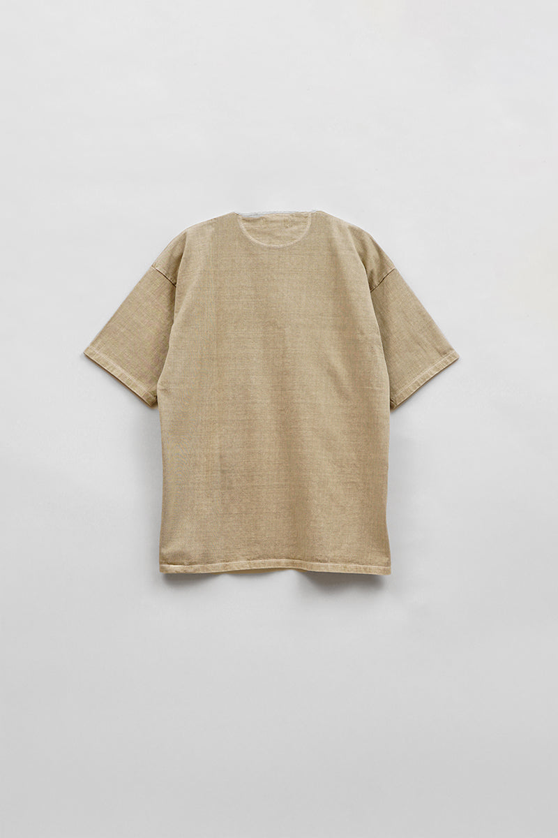 【ナイジェル・ケーボン】MAN / 7.8オンス ヘンリーTシャツ - ピグメント / 7.8oz HENLEY T-SHIRT - PIGMENT