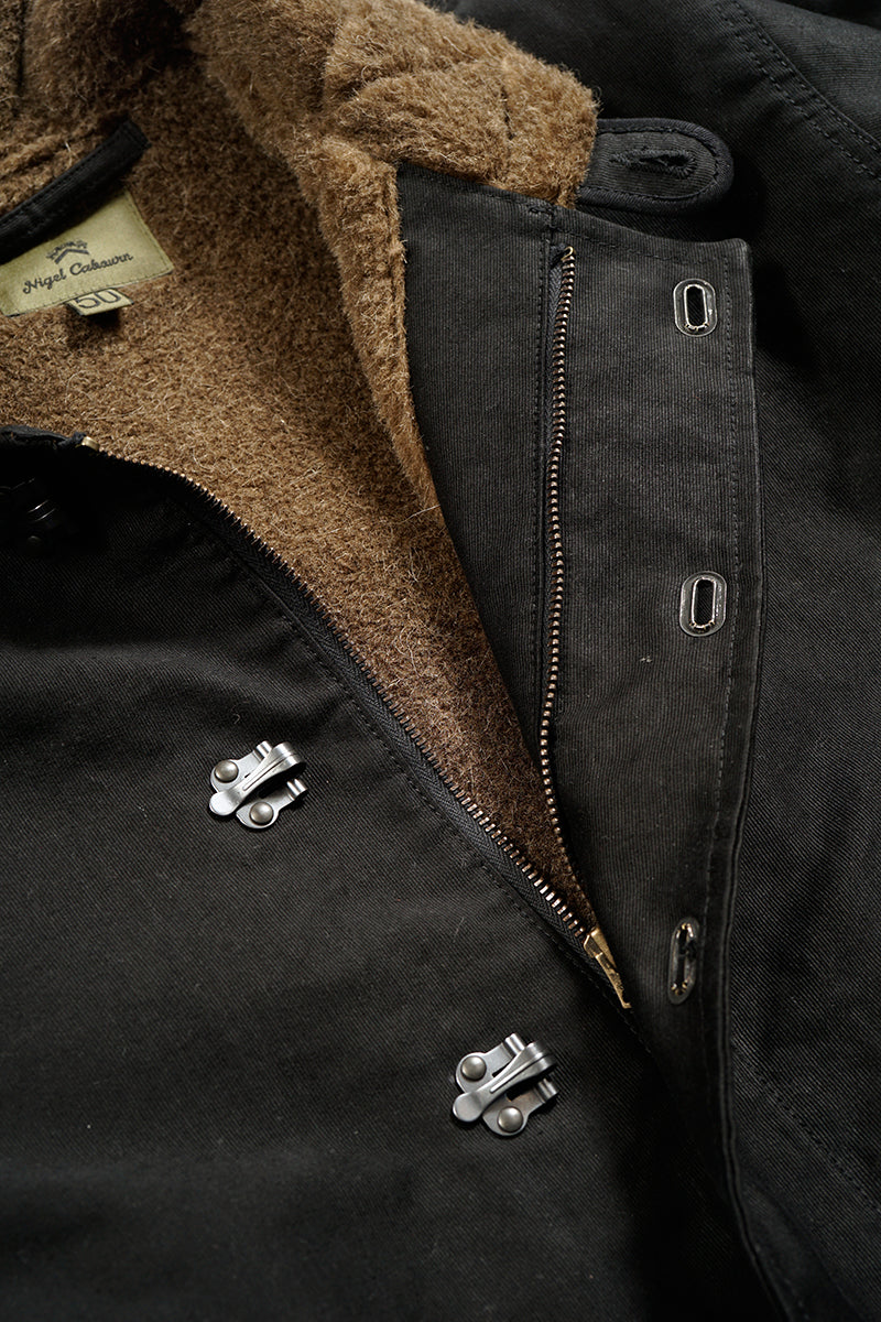 【ナイジェル・ケーボン】MAN / 40s USクリップジャケット - モディファイブラック / 40s US CLIP JACKET - MODIFY BLACK