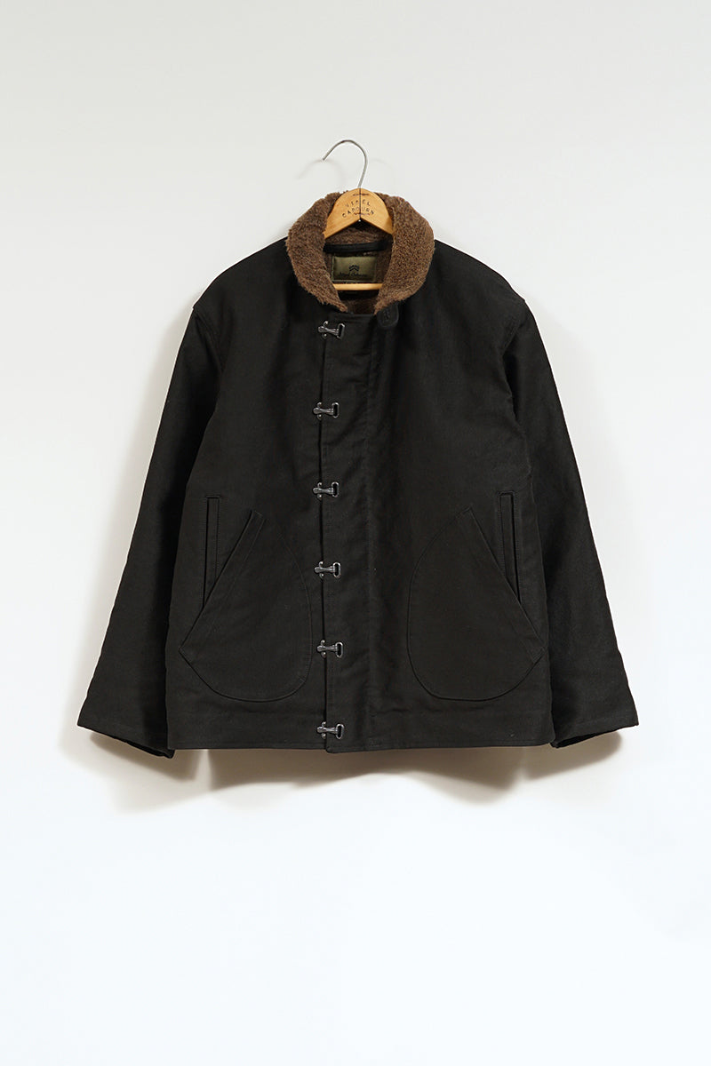 【ナイジェル・ケーボン】MAN / 40s USクリップジャケット - モディファイブラック / 40s US CLIP JACKET - MODIFY BLACK