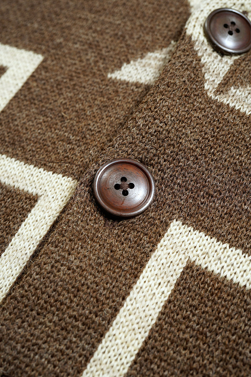 【ナイジェル・ケーボン】MAN / トライバルカーディガン / TRIBAL CARDIGAN