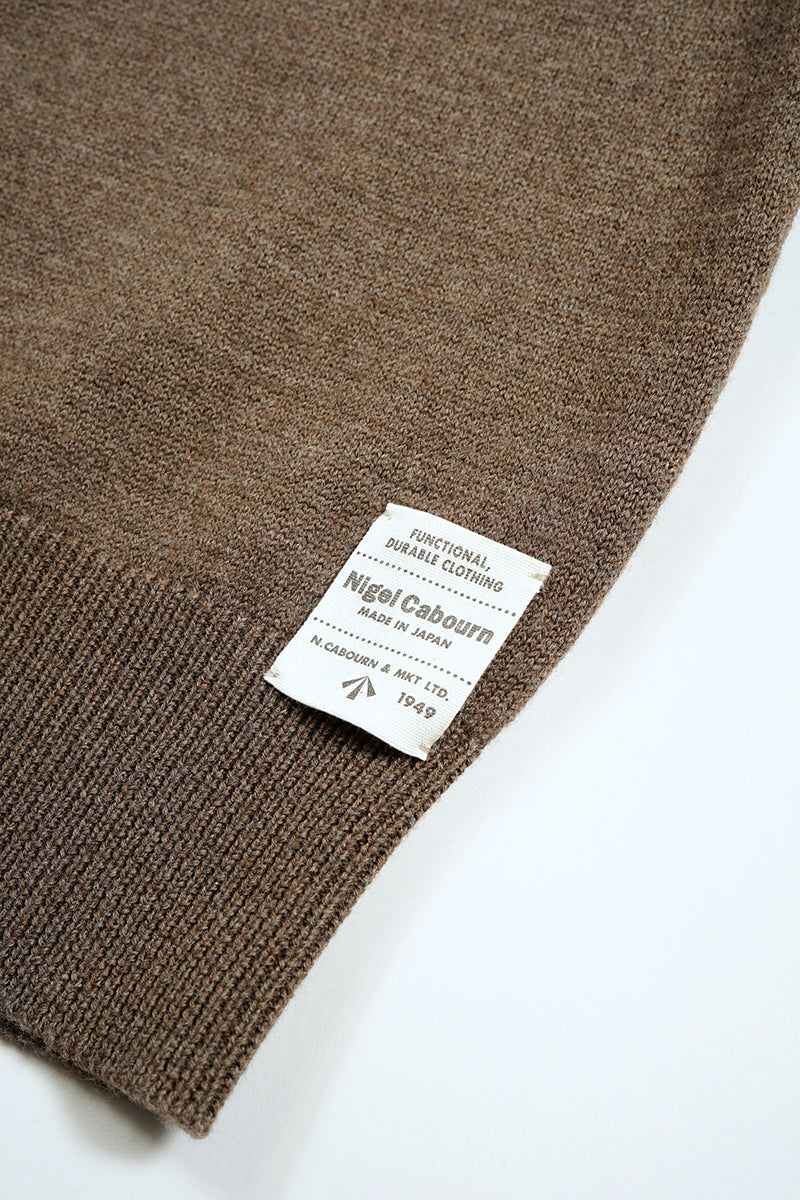 【ナイジェル・ケーボン】MAN / ノルディックセーター - スノーパターン リバーシブル / NORDIC SWEATER - SNOW PATTERN REVERSIBLE