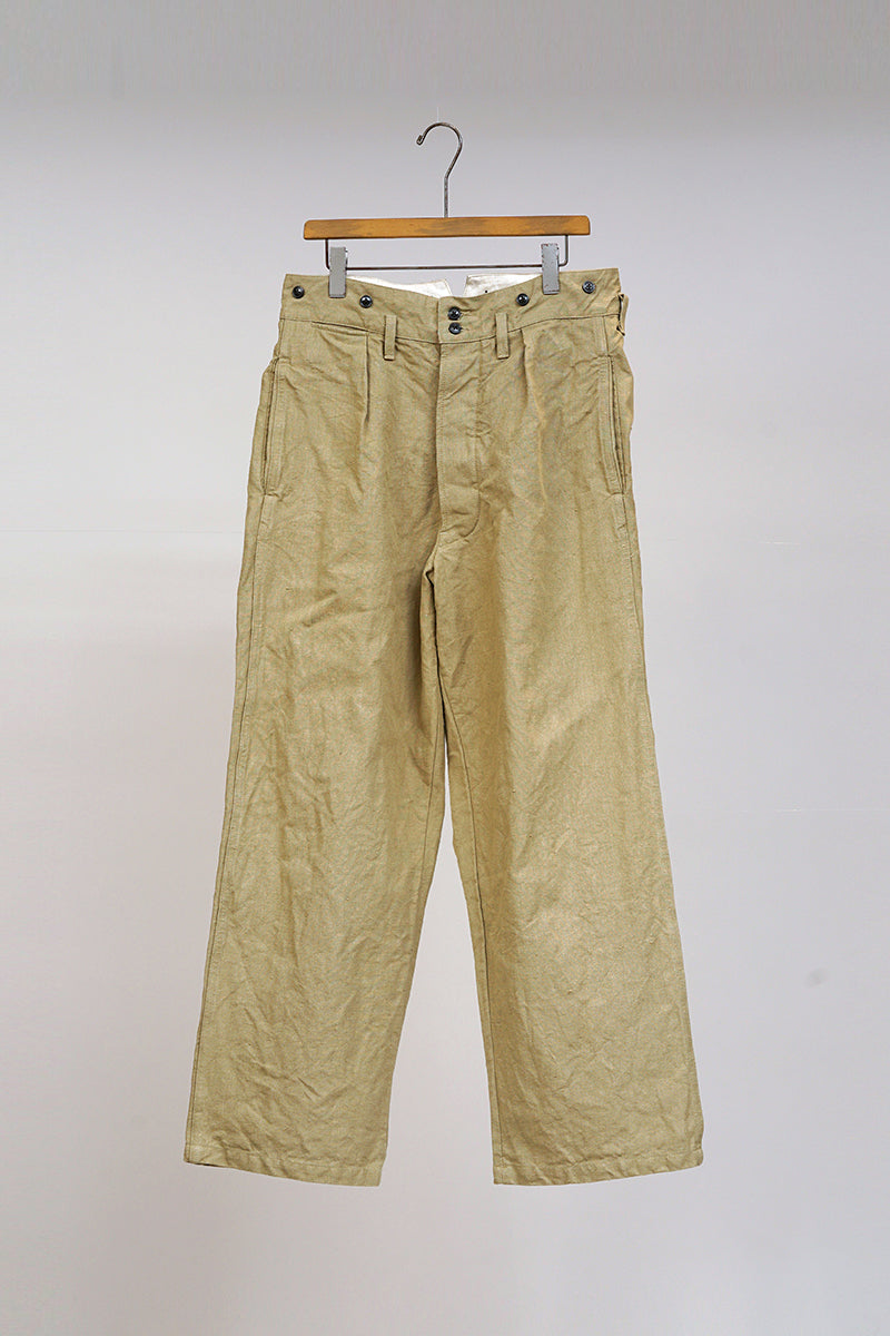 【ナイジェル・ケーボン】MAN / フレンチワークパンツ - ヘンプ / FRENCH WORK PANT HEMP