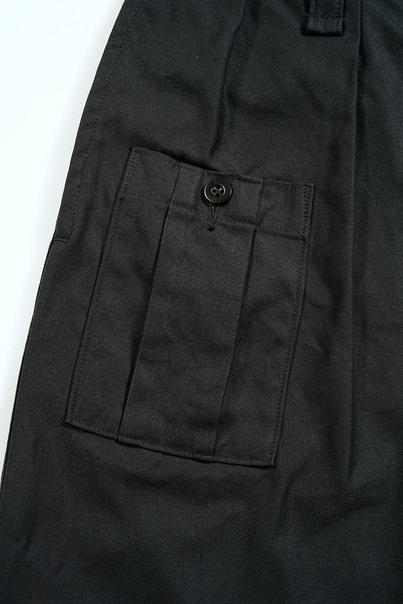【ナイジェル・ケーボン】MAN / ブリティッシュアーミーパンツ - ブラック / BRITISH ARMY PANT - BLACK