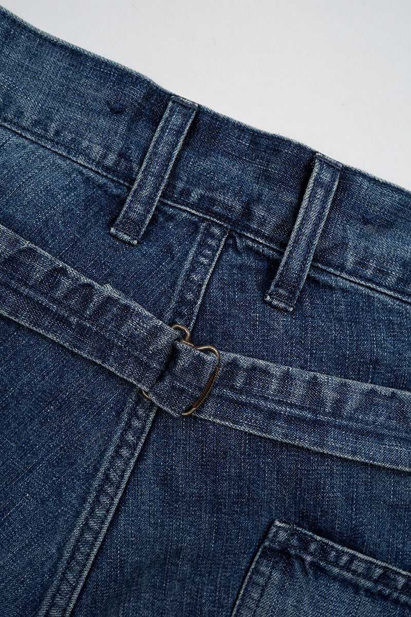 パンツ NIGEL CABOURN-DECK PANT-C/L DENIM Nigel Cabourn 30's Deck Pant 12.5oz Denim in Indigo – Blue