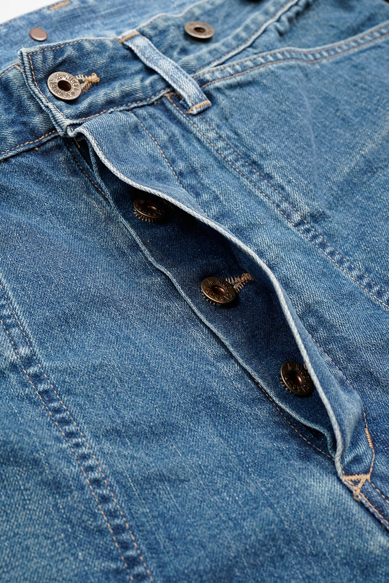 ナイジェル・ケーボンストア限定【ナイジェル・ケーボン】MAN / 30s USワークパンツ - ミックスデニム / 30s US WORK PANT - MIX DENIM