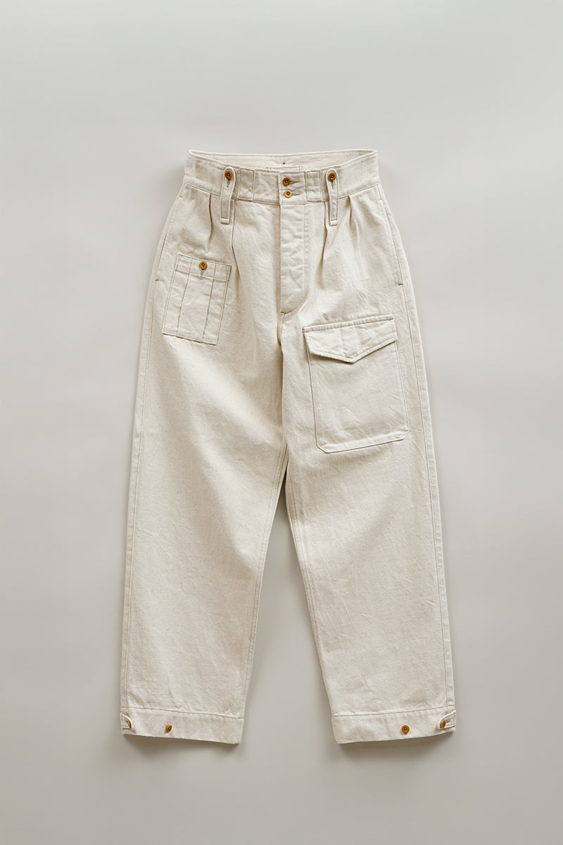 BRITISH ARMY PANT - IVORY – ナイジェル・ケーボン オンライン