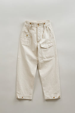 オンラインストア限定【ナイジェル・ケーボン】MAN / ブリティッシュアーミーパンツ - アイボリー / BRITISH ARMY PANT - IVORY