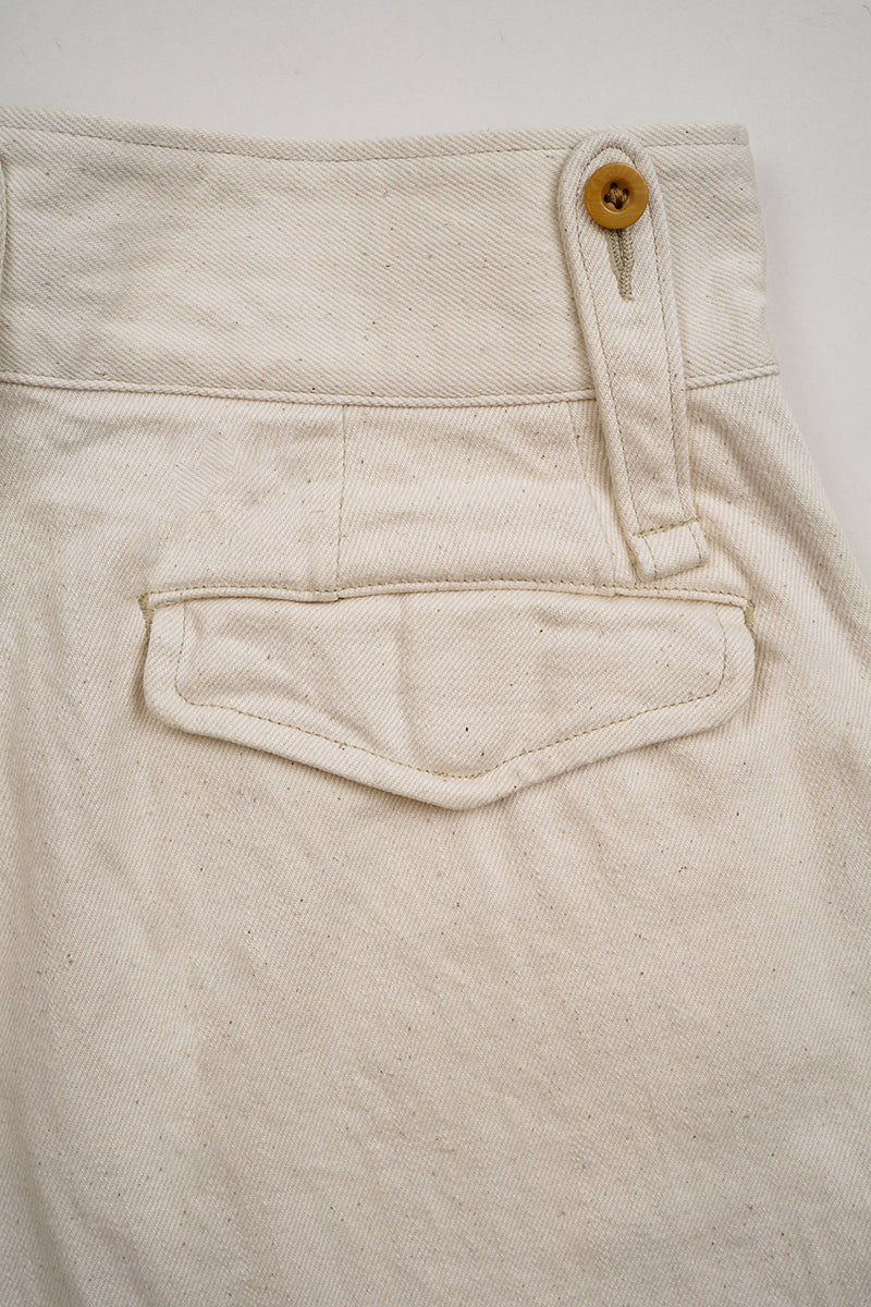 オンラインストア限定【ナイジェル・ケーボン】MAN / ブリティッシュアーミーパンツ - アイボリー / BRITISH ARMY PANT - IVORY