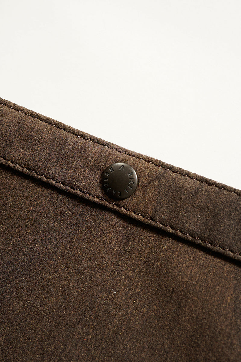 【ナイジェル・ケーボン】MAN / マガジンバッグ - ウルトラスエードカモ / MAGAZINE BAG - ULTRA SUEDE CAMO