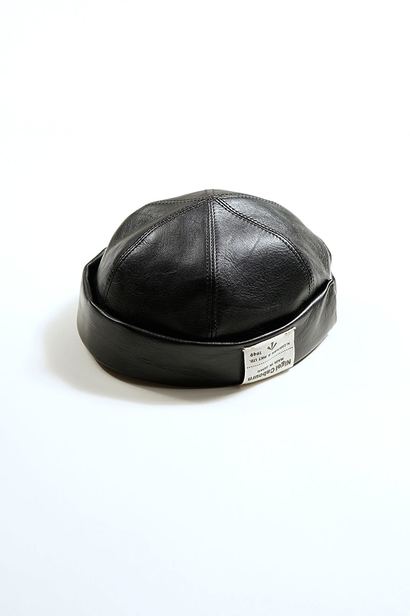 【ナイジェル・ケーボン】MAN / ロールキャップ - コアレザー / ROLL CAP - CORE LEATHER