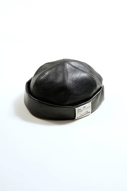 【ナイジェル・ケーボン】MAN / ロールキャップ - コアレザー / ROLL CAP - CORE LEATHER