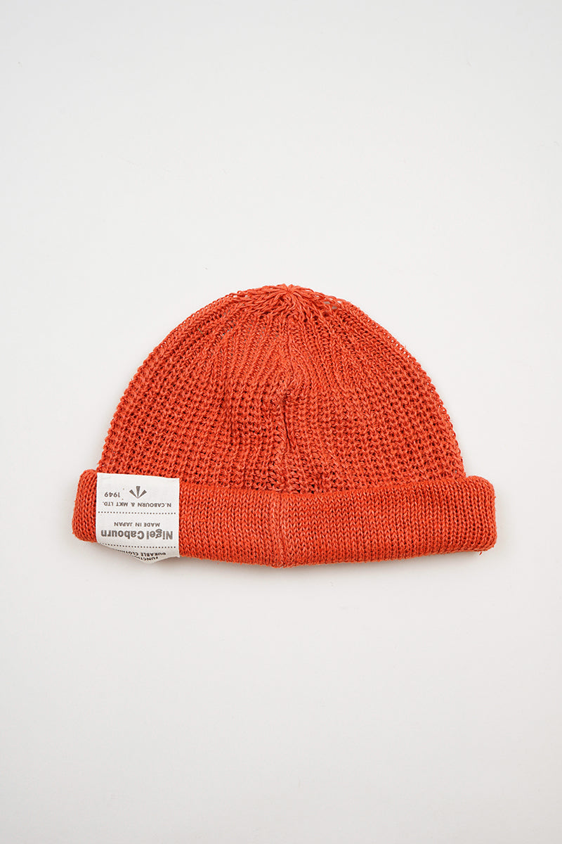 【ナイジェル・ケーボン】MAN / ビーニーリネン - ピグメント / BEANIE LINEN - PIGMENT