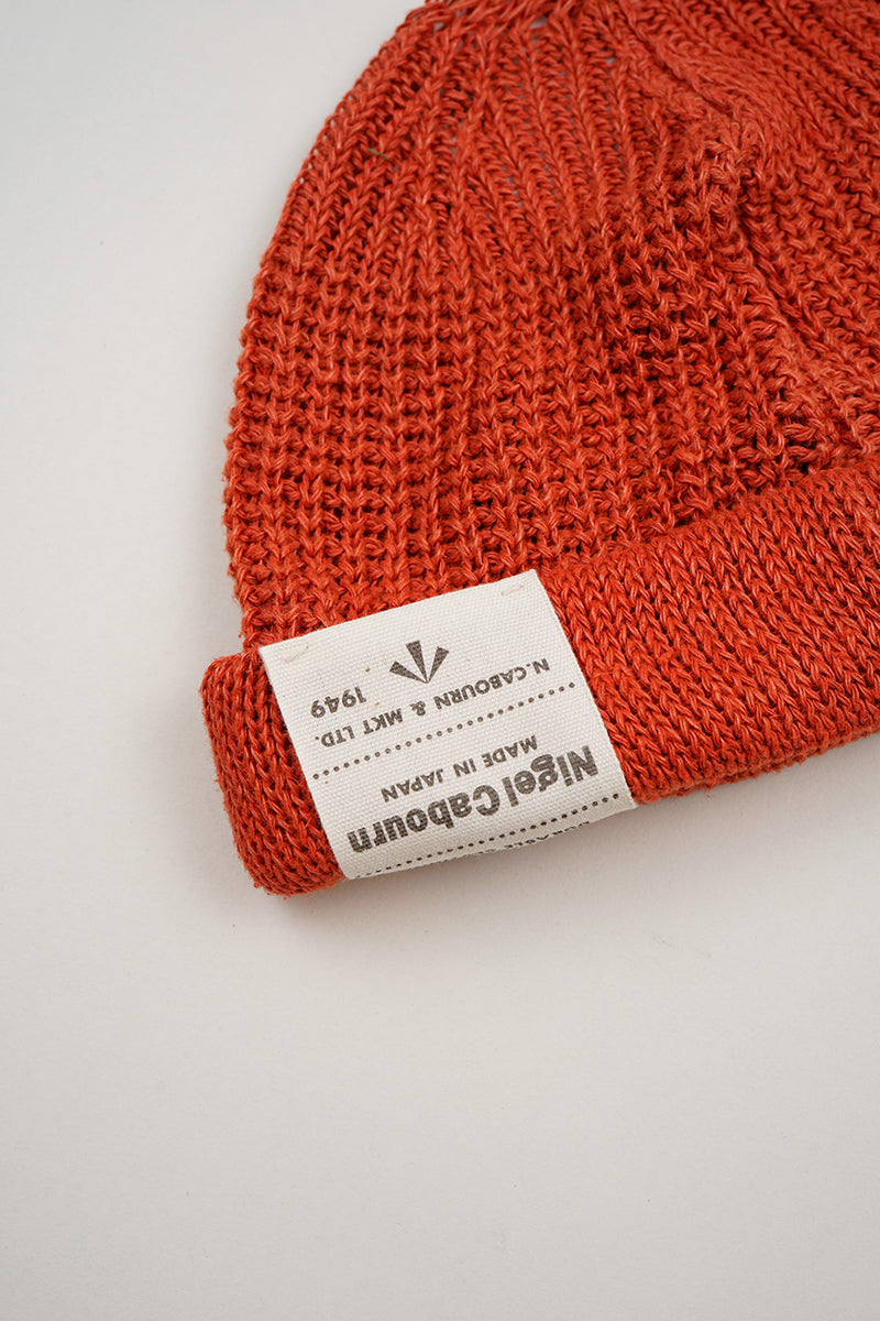 【ナイジェル・ケーボン】MAN / ビーニーリネン - ピグメント / BEANIE LINEN - PIGMENT
