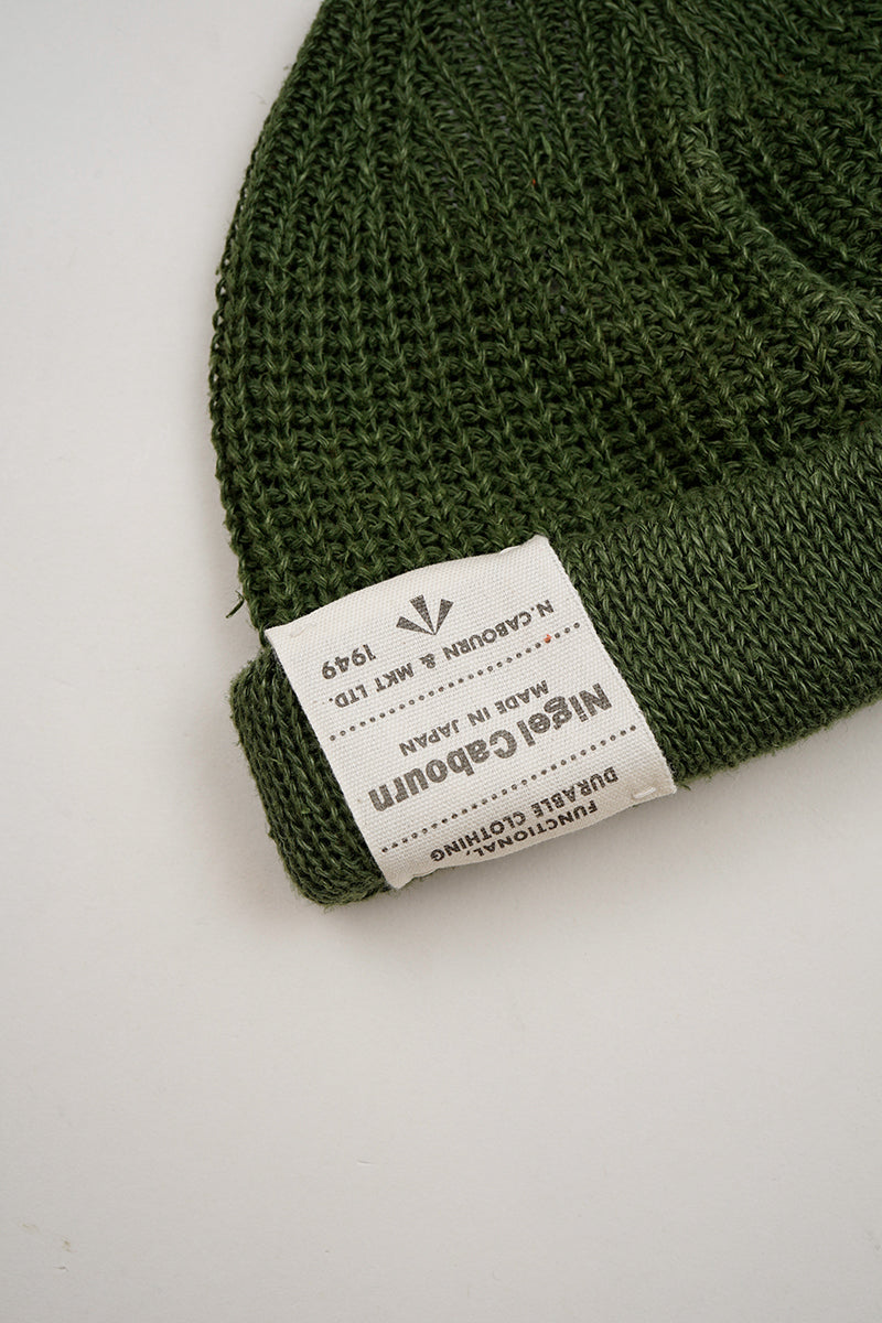 【ナイジェル・ケーボン】MAN / ビーニーリネン - ピグメント / BEANIE LINEN - PIGMENT
