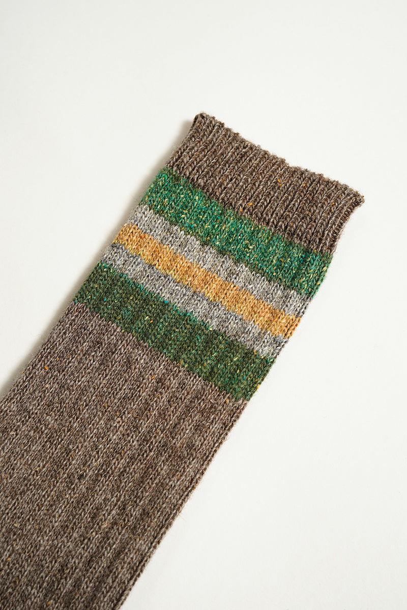 【ナイジェル・ケーボン】MAN / ボーダーソックス / BORDER SOCKS