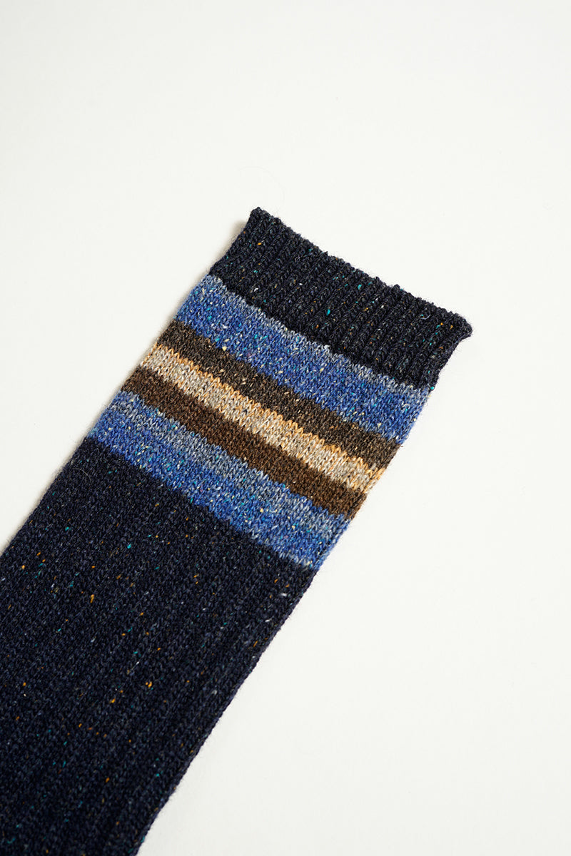 ナイジェル・ケーボン】MAN / ボーダーソックス / BORDER SOCKS