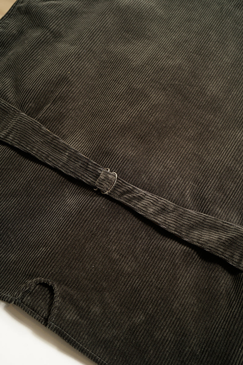 【ナイジェル・ケーボン】MAN /  フレンチワークベスト - 8ウェールコーデュロイ / FRENCH WORK VEST - 8W CORDUROY