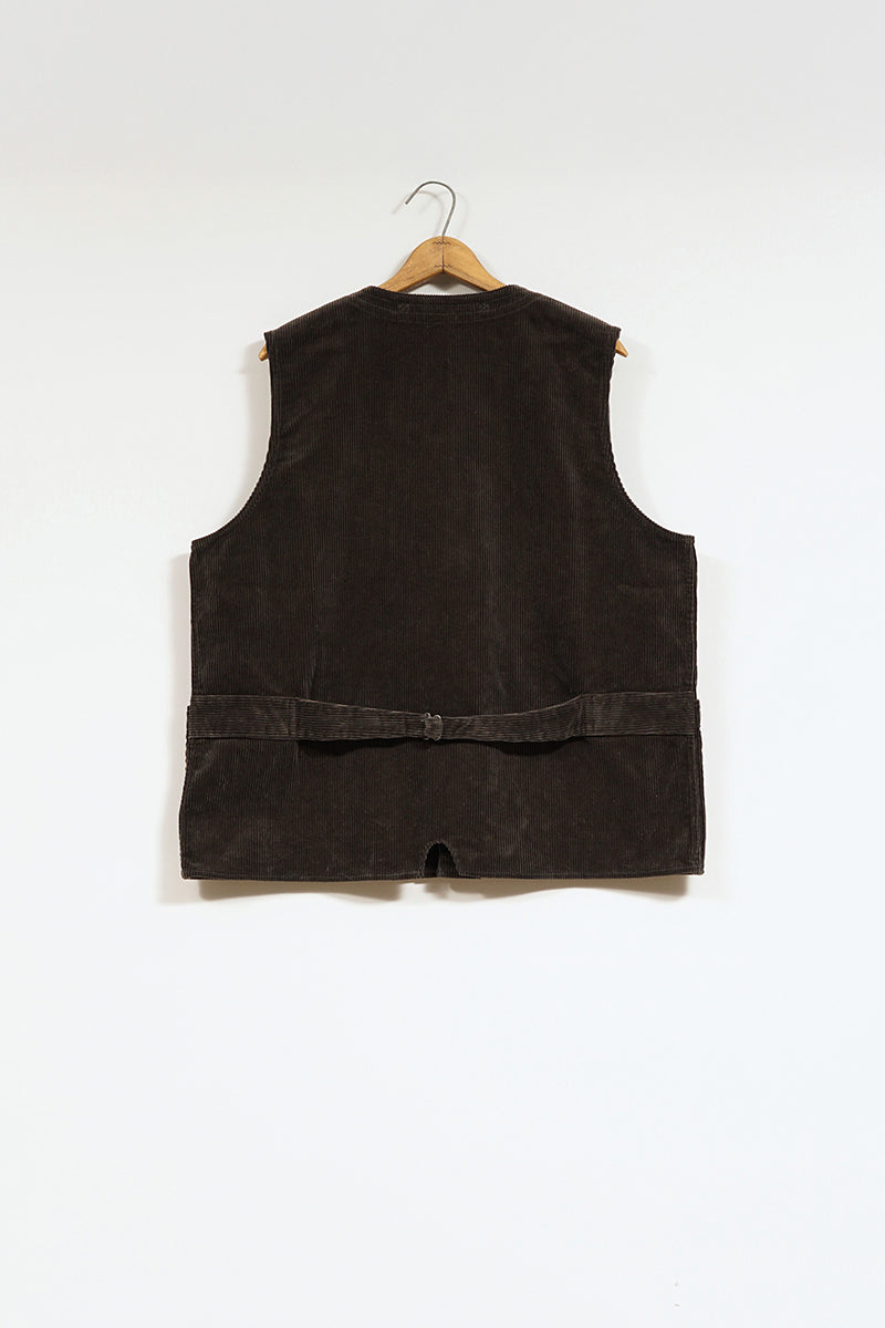 【ナイジェル・ケーボン】MAN /  フレンチワークベスト - 8ウェールコーデュロイ / FRENCH WORK VEST - 8W CORDUROY