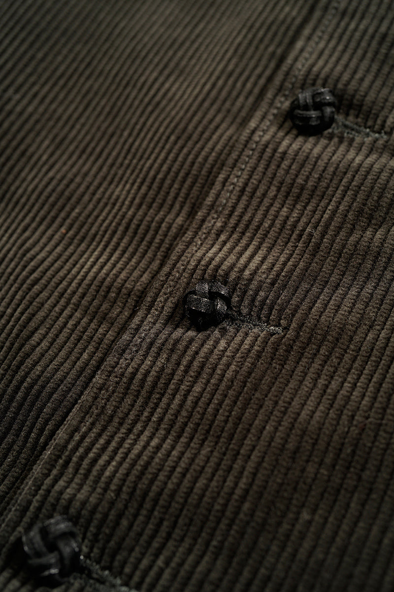 【ナイジェル・ケーボン】MAN /  フレンチワークベスト - 8ウェールコーデュロイ / FRENCH WORK VEST - 8W CORDUROY