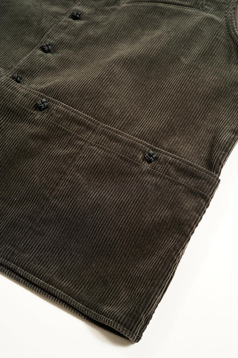 【ナイジェル・ケーボン】MAN /  フレンチワークベスト - 8ウェールコーデュロイ / FRENCH WORK VEST - 8W CORDUROY