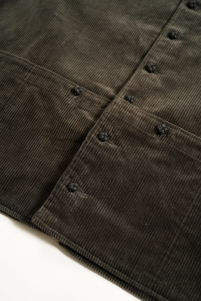 【ナイジェル・ケーボン】MAN /  フレンチワークベスト - 8ウェールコーデュロイ / FRENCH WORK VEST - 8W CORDUROY