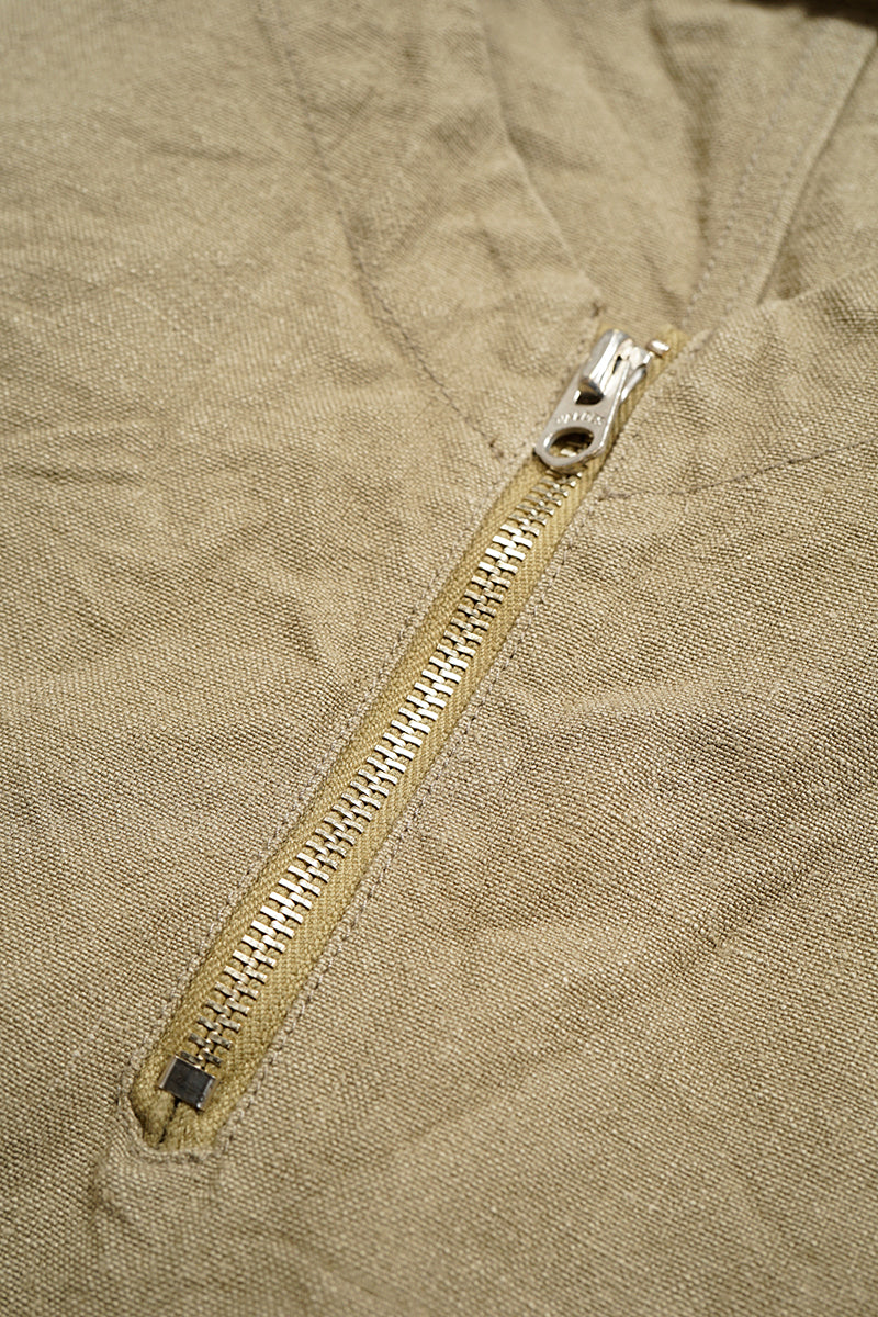 ナイジェルケーボン　フレンチワークベスト　ヘンプ　サイズ48 夏はこの生地で決まり！》FRENCH WORK VEST -HEMP CANVAS