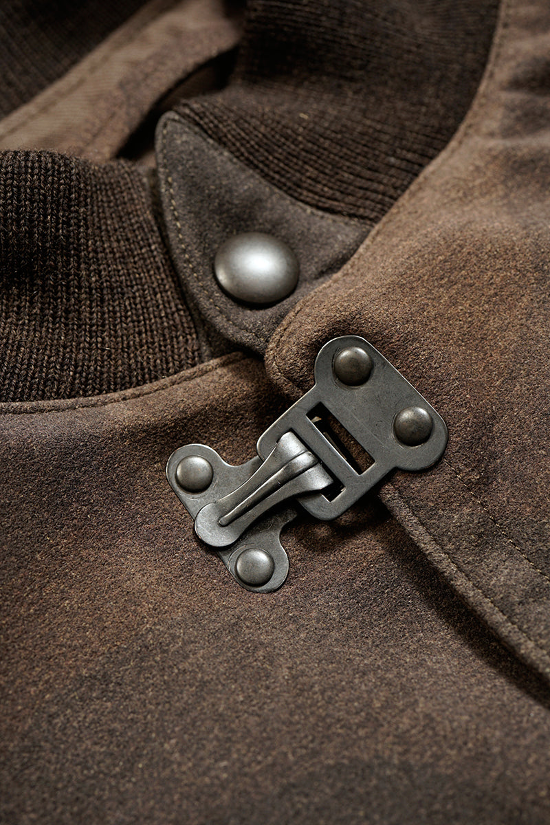 【ナイジェル・ケーボン】MAN / A‐１ジャケット - カモウルトラスウェード / A-1 JACKET - CAMO ULTRA SUEDE