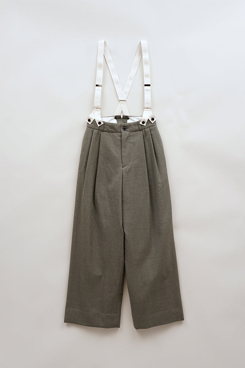 ナイジェル・ケーボン】WOMAN / ジェントルマンズパンツ ウールサージ