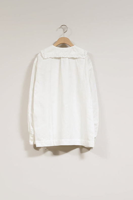 【ナイジェル・ケーボン】WOMAN / マリンブラウス -コットンリネン / MARINE BLOUSE C/L
