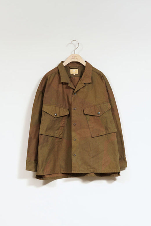 【ナイジェル・ケーボン】WOMAN / パラトルーパーシャツ カモ / PARATROOPER SHIRT CAMO
