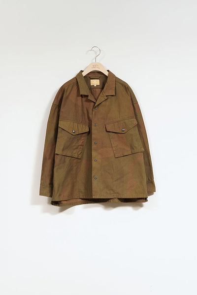 【ナイジェル・ケーボン】WOMAN / パラトルーパーシャツ カモ / PARATROOPER SHIRT CAMO