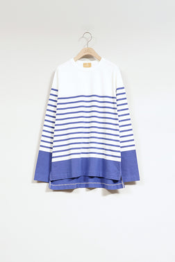 【ナイジェル・ケーボン】WOMAN / 5.6oz ロングスリーブ ボーダー / 5.6oz LONG SLEEVE BORDER