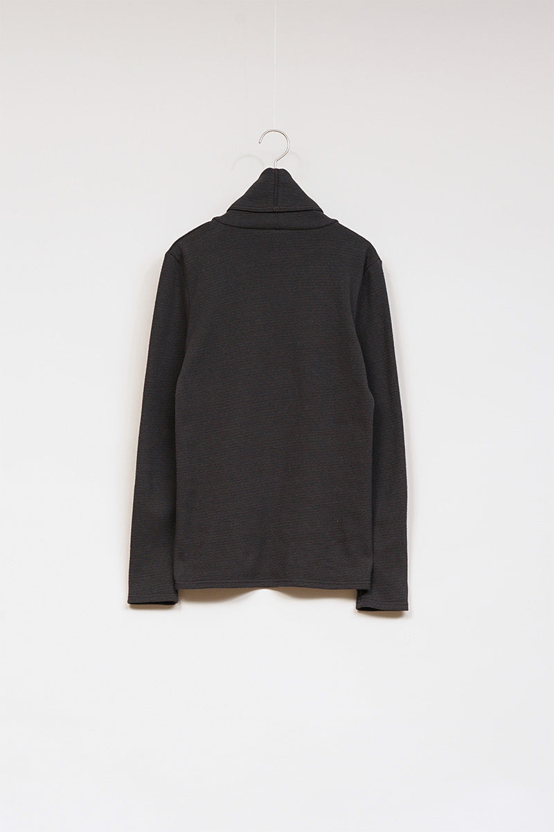 【ナイジェル・ケーボン】WOMAN / ハイネックロングスリーブ -コットンシルク / HIGH NECK LONG SLEEVE - COTTON SILK