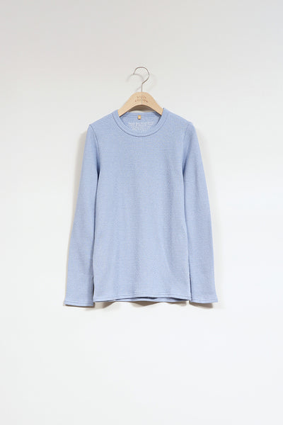 【ナイジェル・ケーボン】WOMAN / クルーネックロングスリーブ -コットンシルク / CREW NECK LONG SLEEVE - COTTON SILK