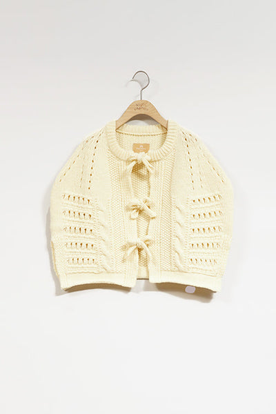 【ナイジェル・ケーボン】WOMAN / ミックスケーブルケープ / MIX CABLE CAPE