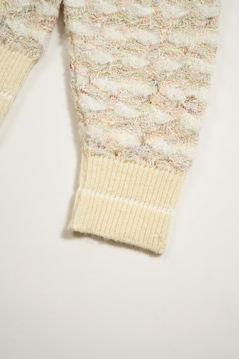 【ナイジェル・ケーボン】WOMAN / スキッパーニット ファンシーツイード / SKIPPER KNIT FANCY TWEED
