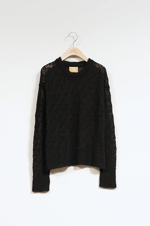 【ナイジェル・ケーボン】WOMAN / レーシーニット モヘア / LACEY KNIT MOHAIR