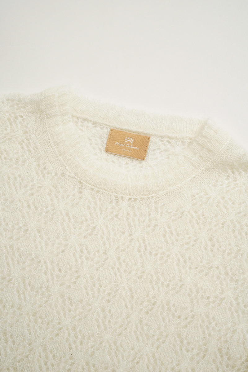 【ナイジェル・ケーボン】WOMAN / レーシーニット モヘア / LACEY KNIT MOHAIR