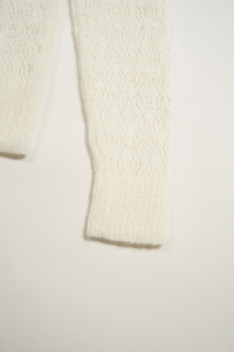 【ナイジェル・ケーボン】WOMAN / レーシーニット モヘア / LACEY KNIT MOHAIR