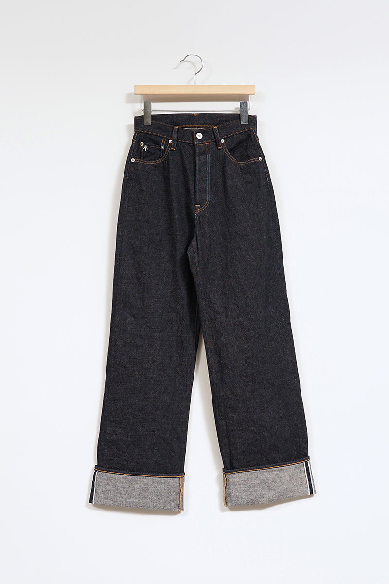 【ナイジェル・ケーボン】WOMAN / ワイドストレート 5ポケットパンツ デニム / WIDE STRAIGHT 5PK PT DENIM