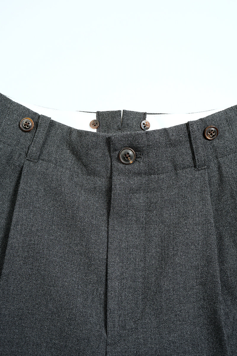 【ナイジェル・ケーボン】WOMAN / ジェントルマンズパンツ ウールサージ / GENTLEMANS PT WOOL SERGE